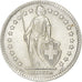 Switzerland, 2 Francs, Helvetia, 1964, Bern, Silver, AU(55-58), KM:21