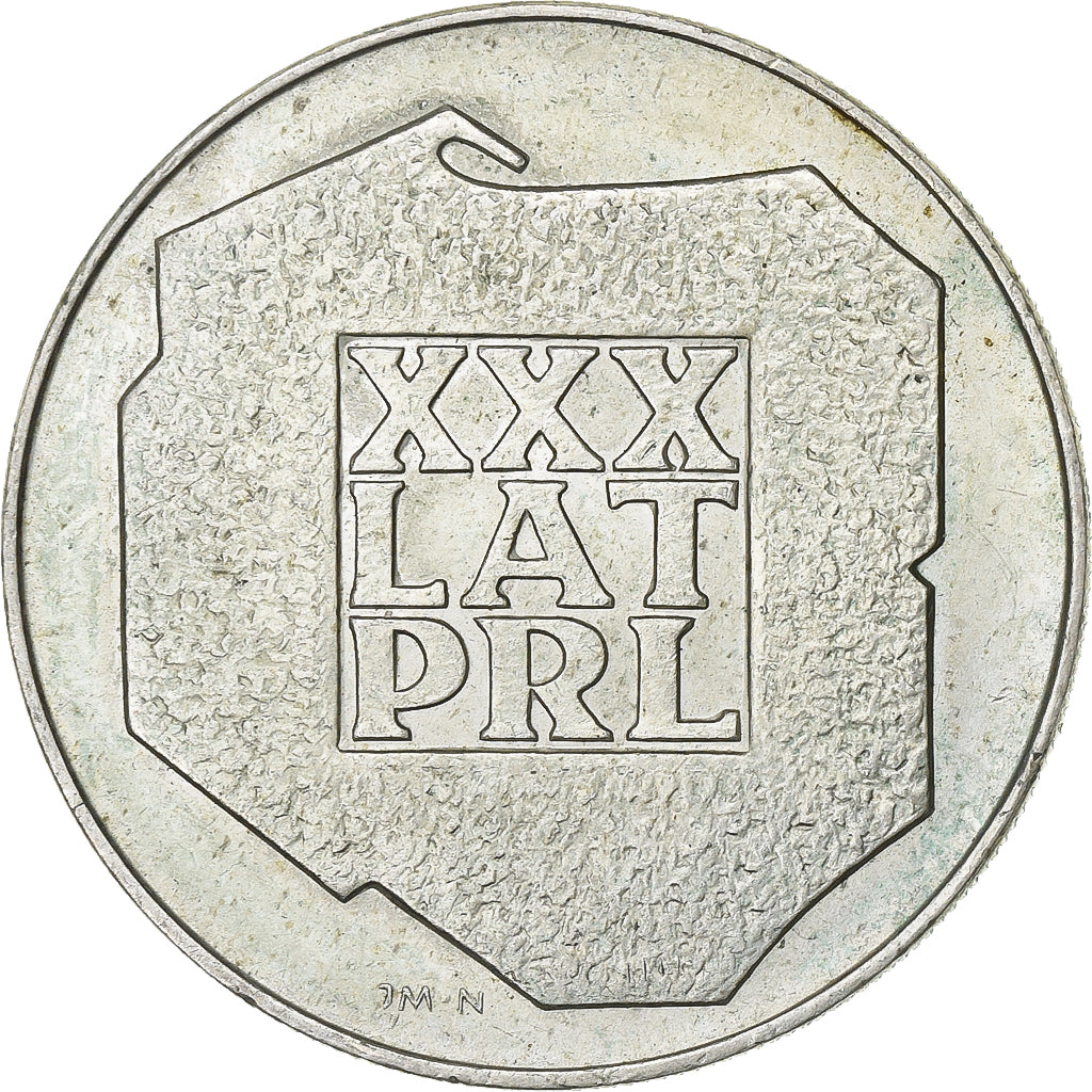 Polonia, 200 Zlotych, 1974, Warsaw, Argento, BB