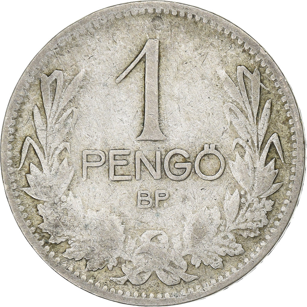 Ungheria, 1 Pengö, 1926, Argento, BB, KM:510