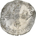 Francia, Louis XIV, 1/4 Ecu, frappé au marteau, 1644, Bordeaux, Argento, BB