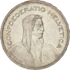 Switzerland, 5 Francs, 1953, Bern, Silver, AU(50-53), KM:40
