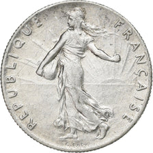France, 50 Centimes, Semeuse, 1916, Paris, Silver, AU(55-58), KM:854