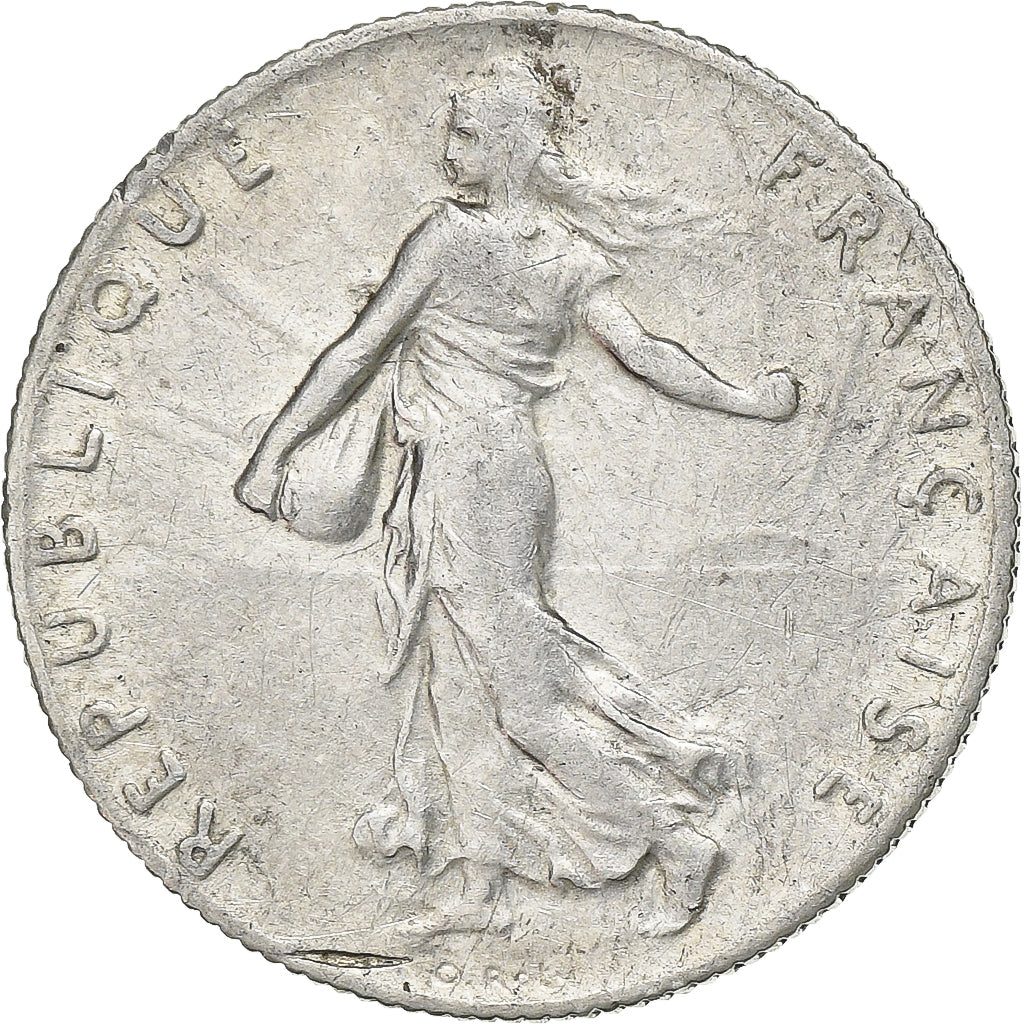 France, 50 Centimes, Semeuse, 1915, Paris, Argent, SUP, KM:854