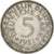GERMANIA - REPUBBLICA FEDERALE, 5 Mark, 1951, Karlsruhe, Argento, SPL-, KM:112