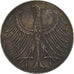 Federal Republic of Germany, 5 Mark, 1957, Stuttgart, Silver, AU(50-53), KM:112