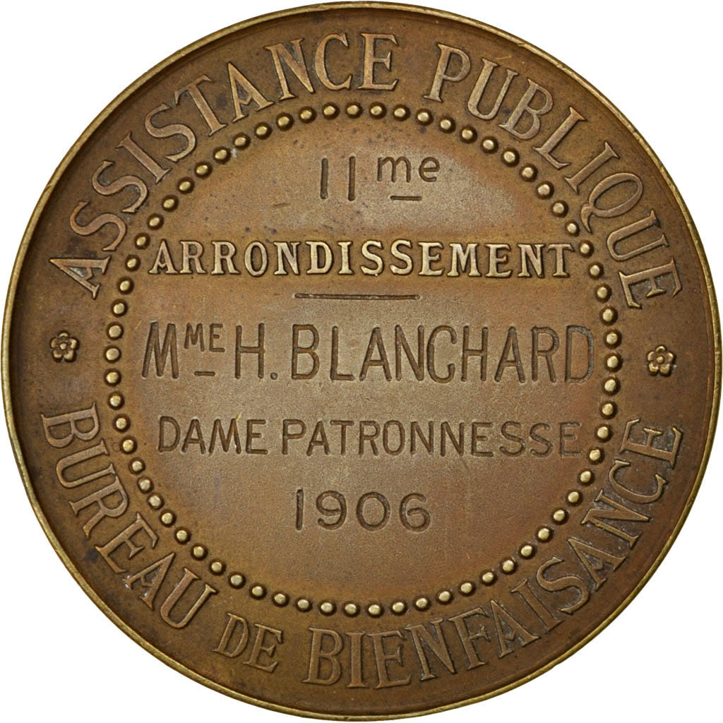 Frankreich, Medaille, French Third Republic, 1906, Bronze, Desaide, VZ