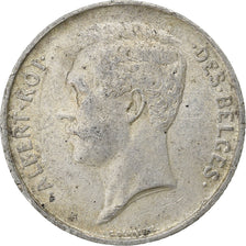 Belgium, Albert I, 1 Franc, 1911, Silver, AU(50-53), KM:72