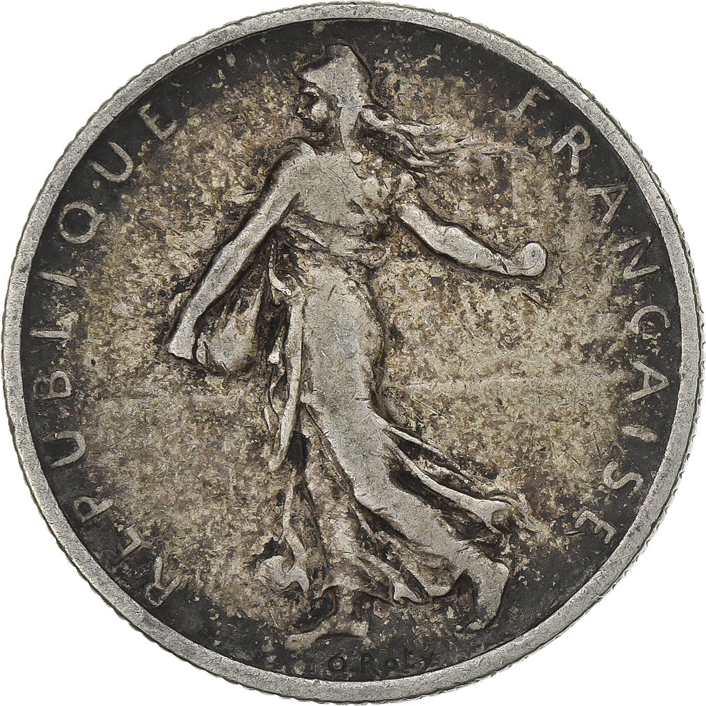 France, 2 Francs, Semeuse, 1899, Paris, Silver, VF(30-35), Gadoury:532, KM:845