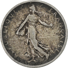 France, 2 Francs, Semeuse, 1899, Paris, Silver, VF(30-35), Gadoury:532, KM:845