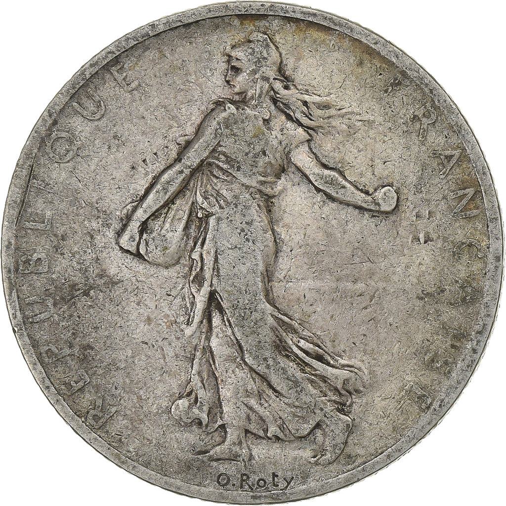 France, 2 Francs, Semeuse, 1898, Paris, Silver, VF(30-35), Gadoury:532, KM:845