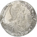 Frankrijk, Louis XIV, 1/2 Écu à la mèche longue, 1650, Bayonne, Zilver, ZF