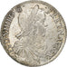 France, Louis XIV, 1/2 Écu à la mèche longue, 1650, Bayonne, Argent, TTB