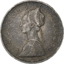 Italy, 500 Lire, 1958, Rome, Silver, EF(40-45), KM:98