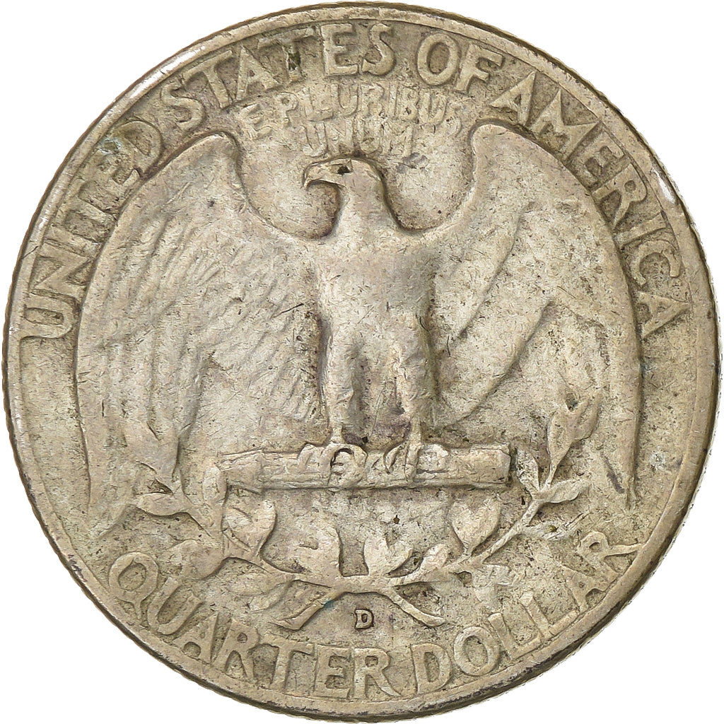 United States, quarter dollar, Washington, 1957, Denver, Silver, EF(40-45)