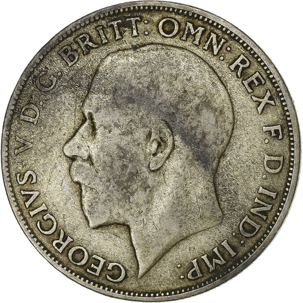 Grande-Bretagne, George V, 1 Florin, 1921, Argent, TTB, KM:817a