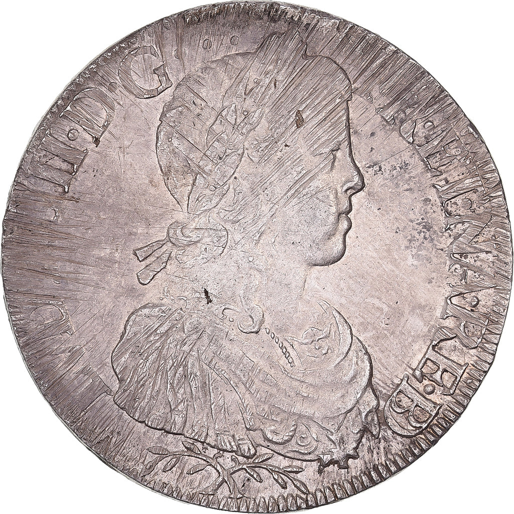 Frankrijk, Louis XIV, Ecu, Écu de Béarn à la mèche longue, 1651, Pau