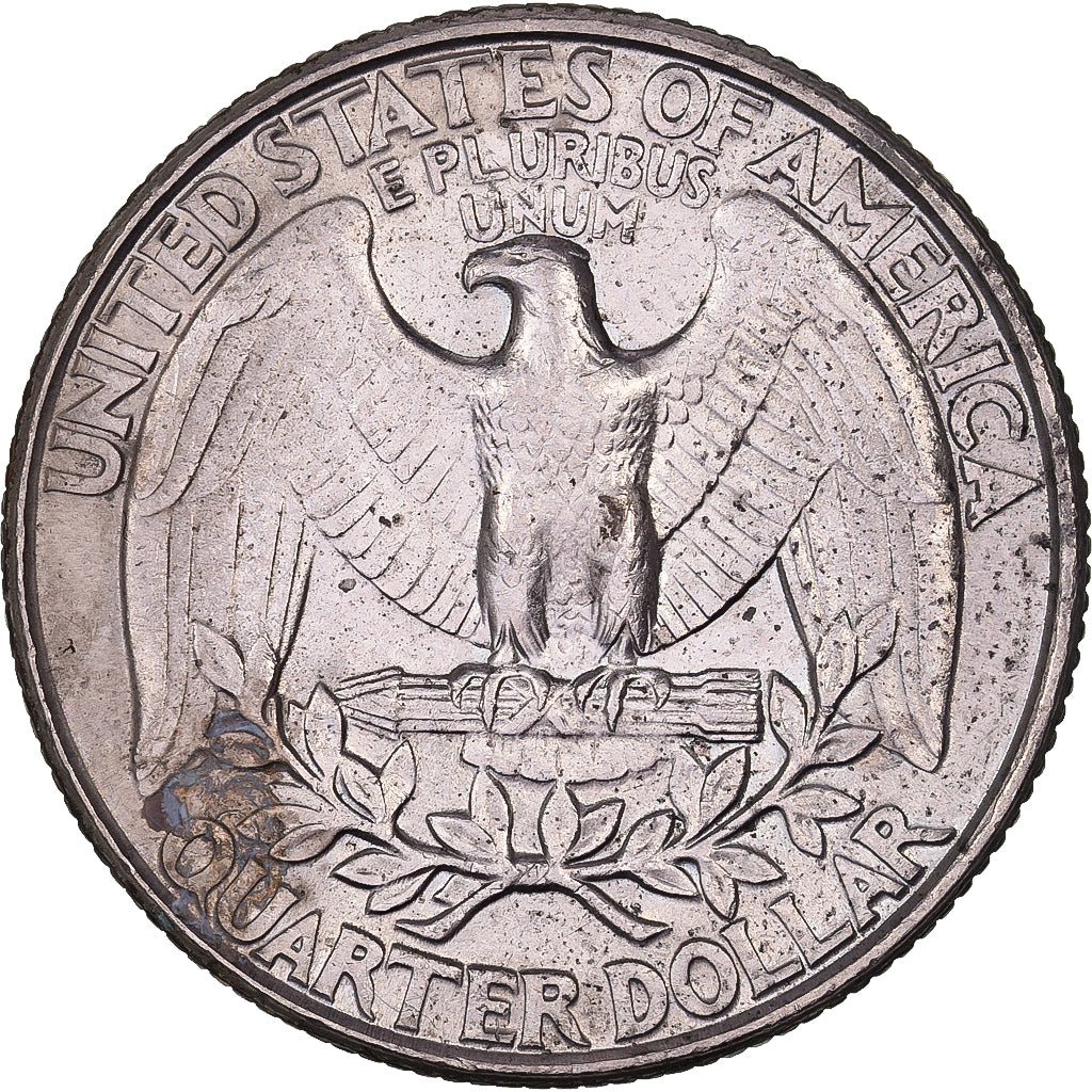 États-Unis, Quarter, Washington Quarter, 1997, U.S. Mint, Cupronickel plaqué