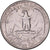 États-Unis, Quarter, Washington Quarter, 1966, U.S. Mint, Cupronickel plaqué
