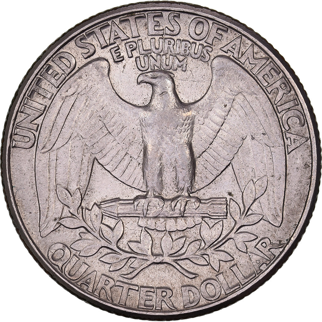 États-Unis, Quarter, Washington Quarter, 1986, U.S. Mint, Cupronickel plaqué