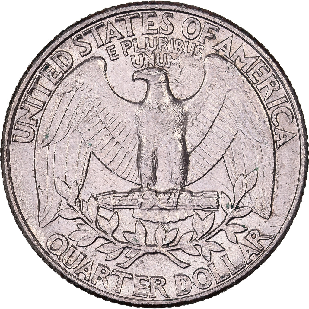 Estados Unidos da América, Quarter, Washington Quarter, 1987, U.S. Mint, Cobre
