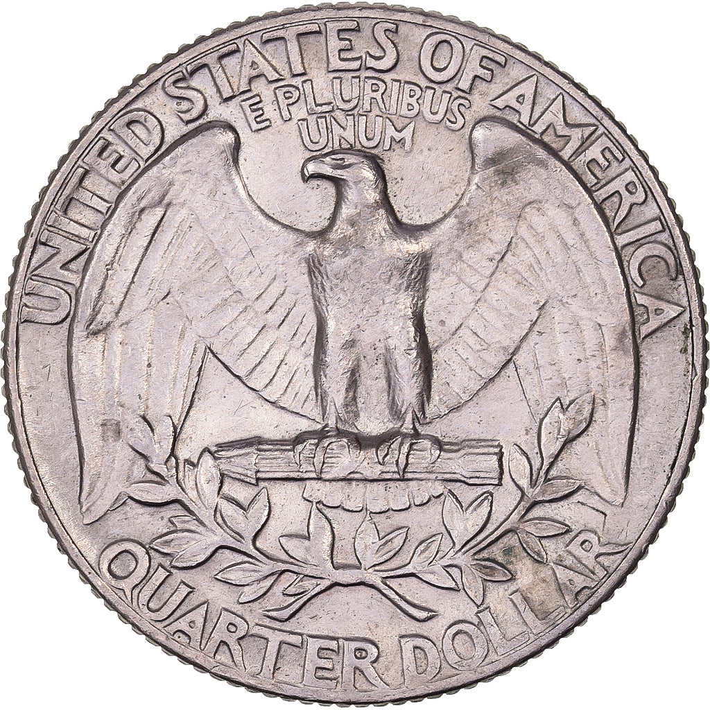 États-Unis, Quarter, Washington Quarter, 1973, U.S. Mint, Cupronickel plaqué