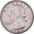 États-Unis, Quarter, Washington Quarter, 1989, U.S. Mint, Cupronickel plaqué