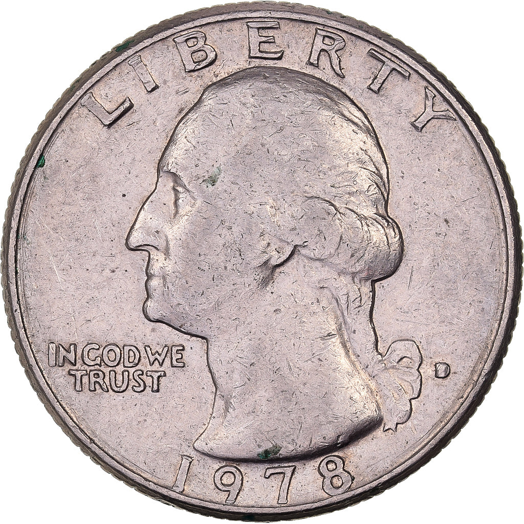 Vereinigte Staaten, Quarter, Washington Quarter, 1978, U.S. Mint, Copper-Nickel