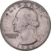 Stati Uniti, Quarter, Washington Quarter, 1980, U.S. Mint, Rame ricoperto in