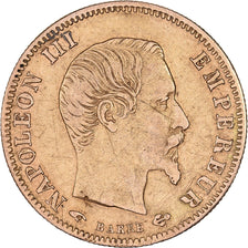 Frankrijk, Napoleon III, 5 Francs, 1859, Paris, Goud, FR+, Gadoury:1001