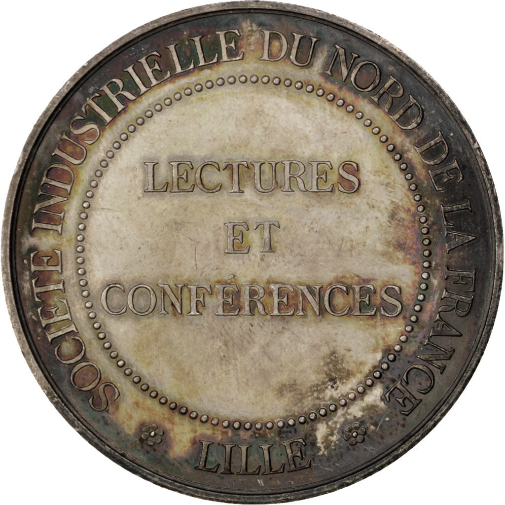 France, Medal, French Third Republic, Silver, Brenet, AU(55-58)