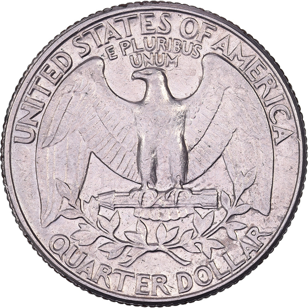 Estados Unidos, Quarter, Washington Quarter, 1981, U.S. Mint, Cobre - níquel