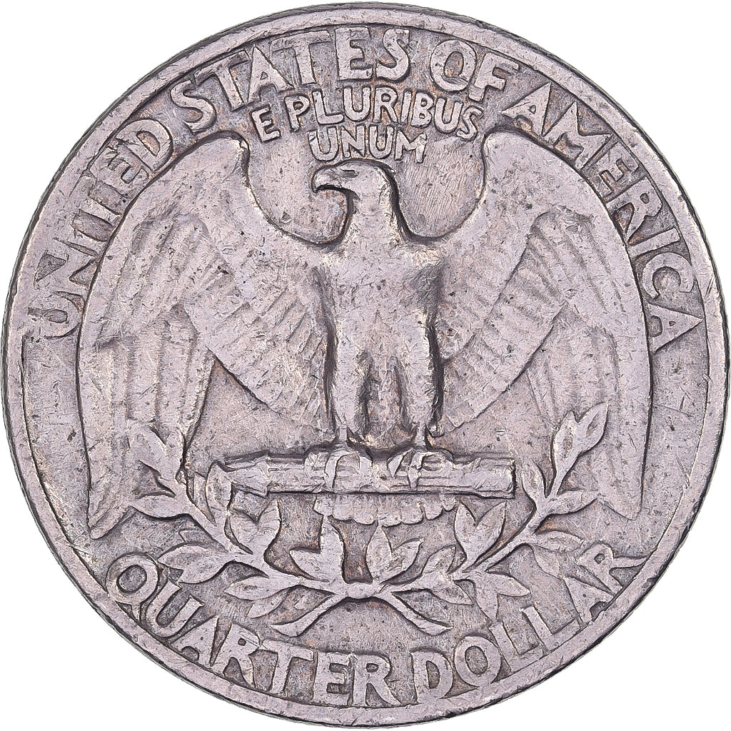 Estados Unidos, Quarter, Washington Quarter, 1965, U.S. Mint, Cobre - níquel