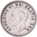 Canada, George VI, 10 Cents, 1952, Royal Canadian Mint, Argento, BB, KM:43