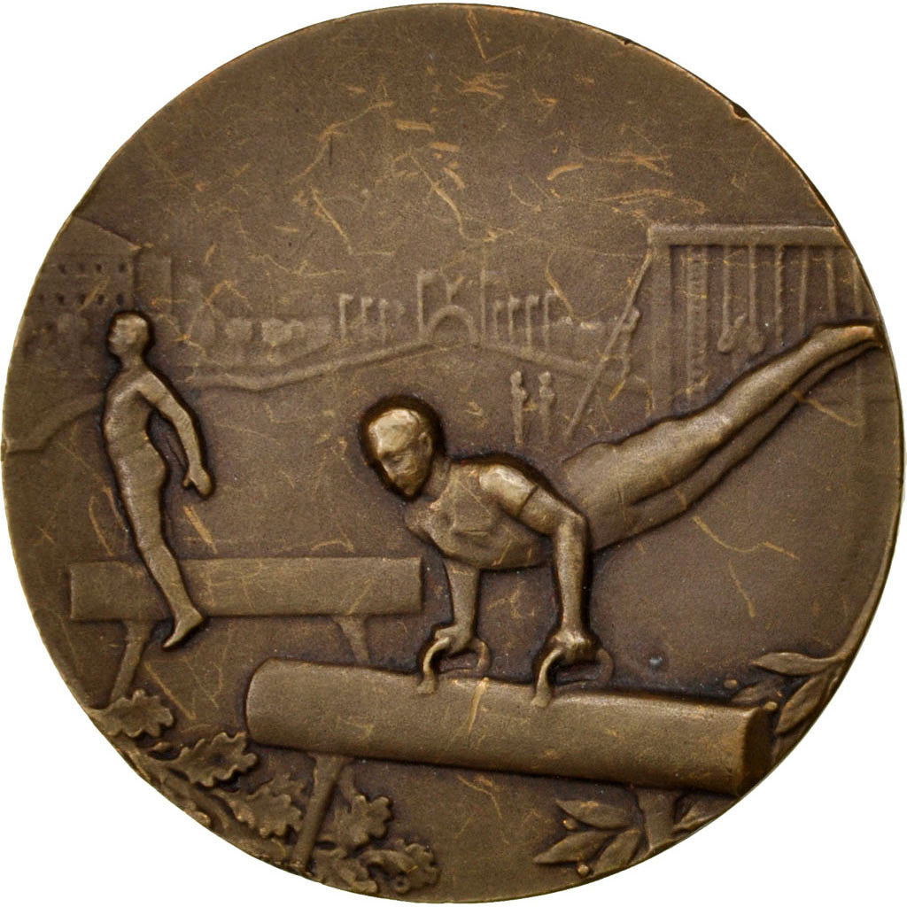 Frankreich, Medaille, French Fourth Republic, 1950, Bronze, SS+