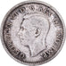 Canada, George VI, 10 Cents, 1943, Royal Canadian Mint, Silver, EF(40-45), KM:34