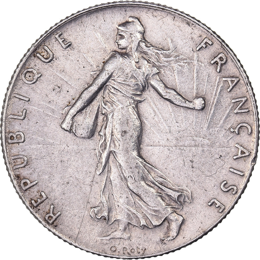 France, 50 Centimes, Semeuse, 1899, Paris, Silver, AU(50-53), Gadoury:420