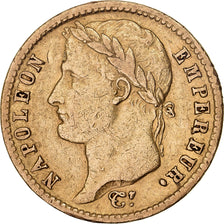 Francia, Napoleon I, 20 Francs, 1813, Paris, Oro, MBC, Gadoury:1025, KM:695.1