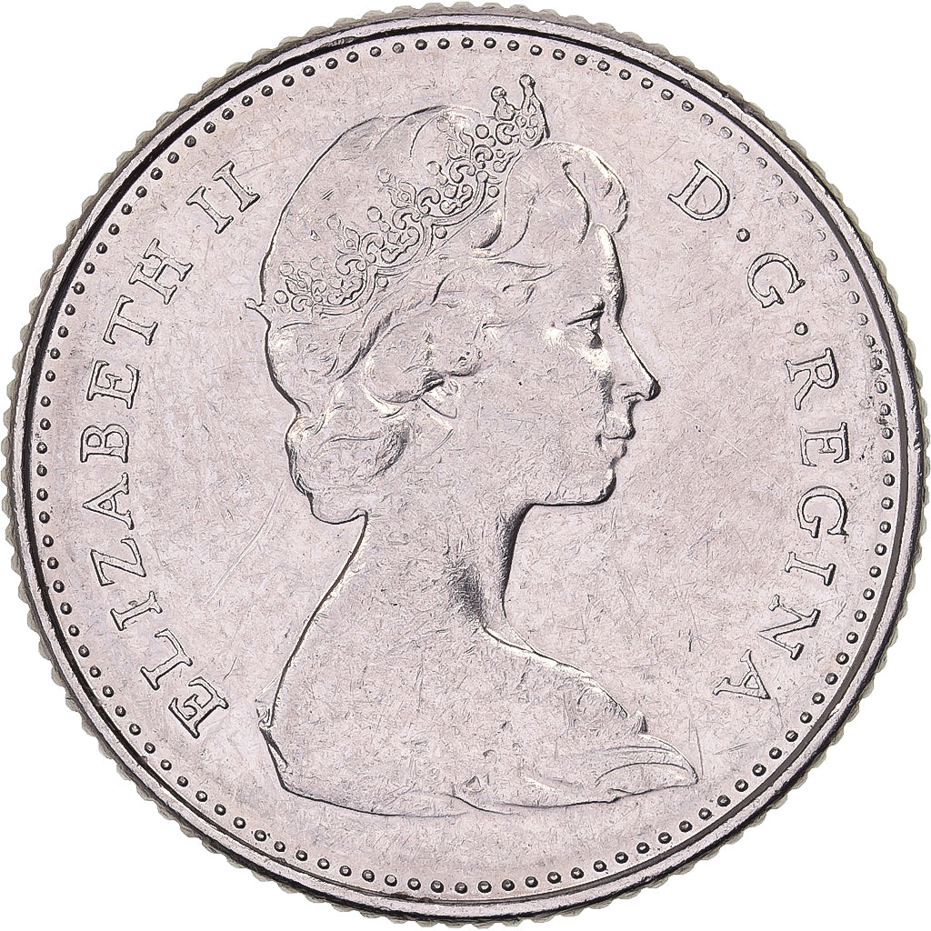 Canadá, Elizabeth II, 10 Cents, 1978, Royal Canadian Mint, Níquel, MBC+