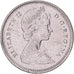 Canada, Elizabeth II, 10 Cents, 1972, Royal Canadian Mint, Nickel, ZF+, KM:77.1