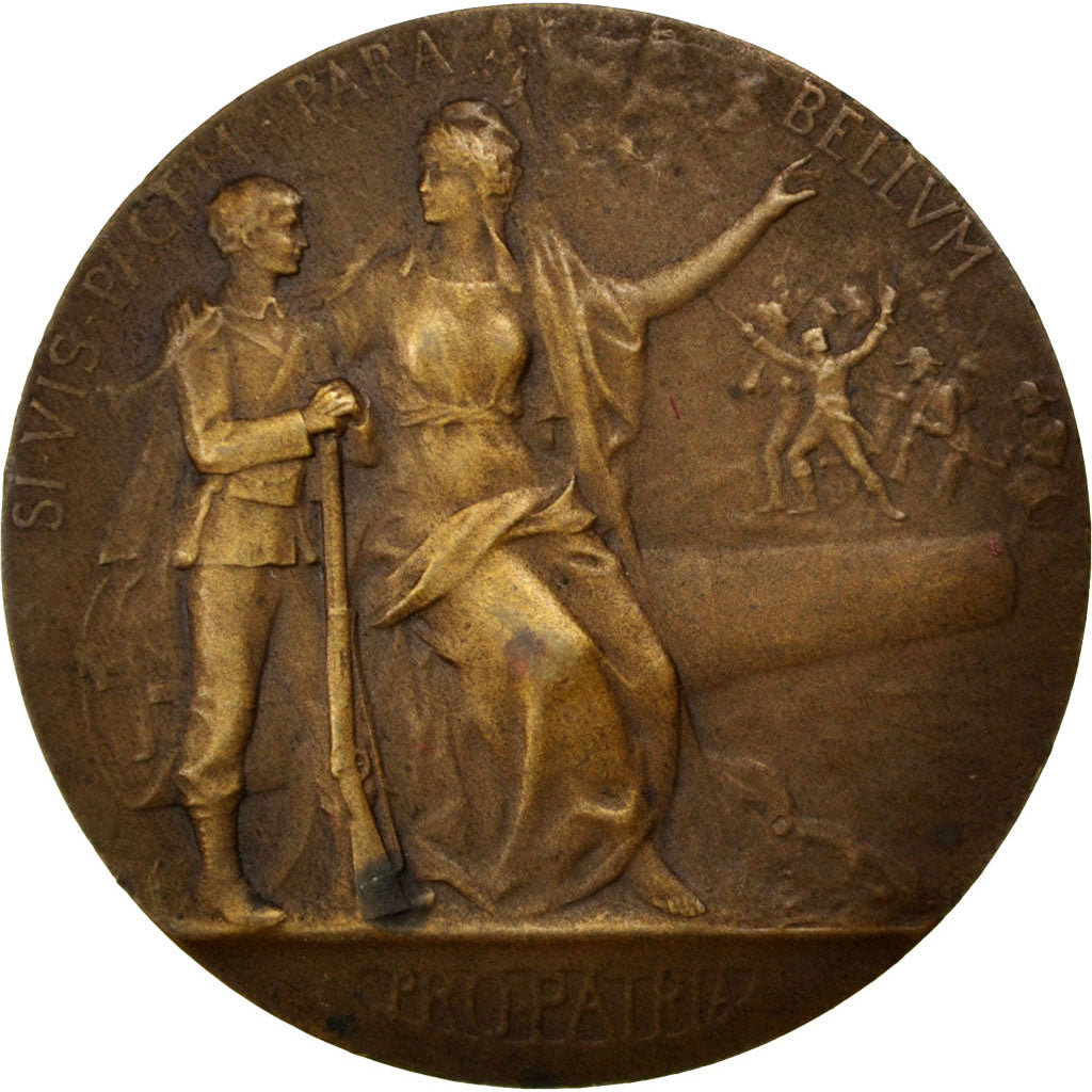 Frankreich, Medaille, French Third Republic, Bronze, Grandhomme, SS+