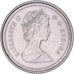 Canada, Elizabeth II, 10 Cents, 1985, Royal Canadian Mint, Nickel, ZF+, KM:77.2