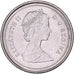 Canadá, Elizabeth II, 10 Cents, 1989, Royal Canadian Mint, Níquel, MBC+