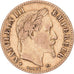 France, Napoleon III, 10 Francs, 1868, Strasbourg, Gold, VF(30-35)