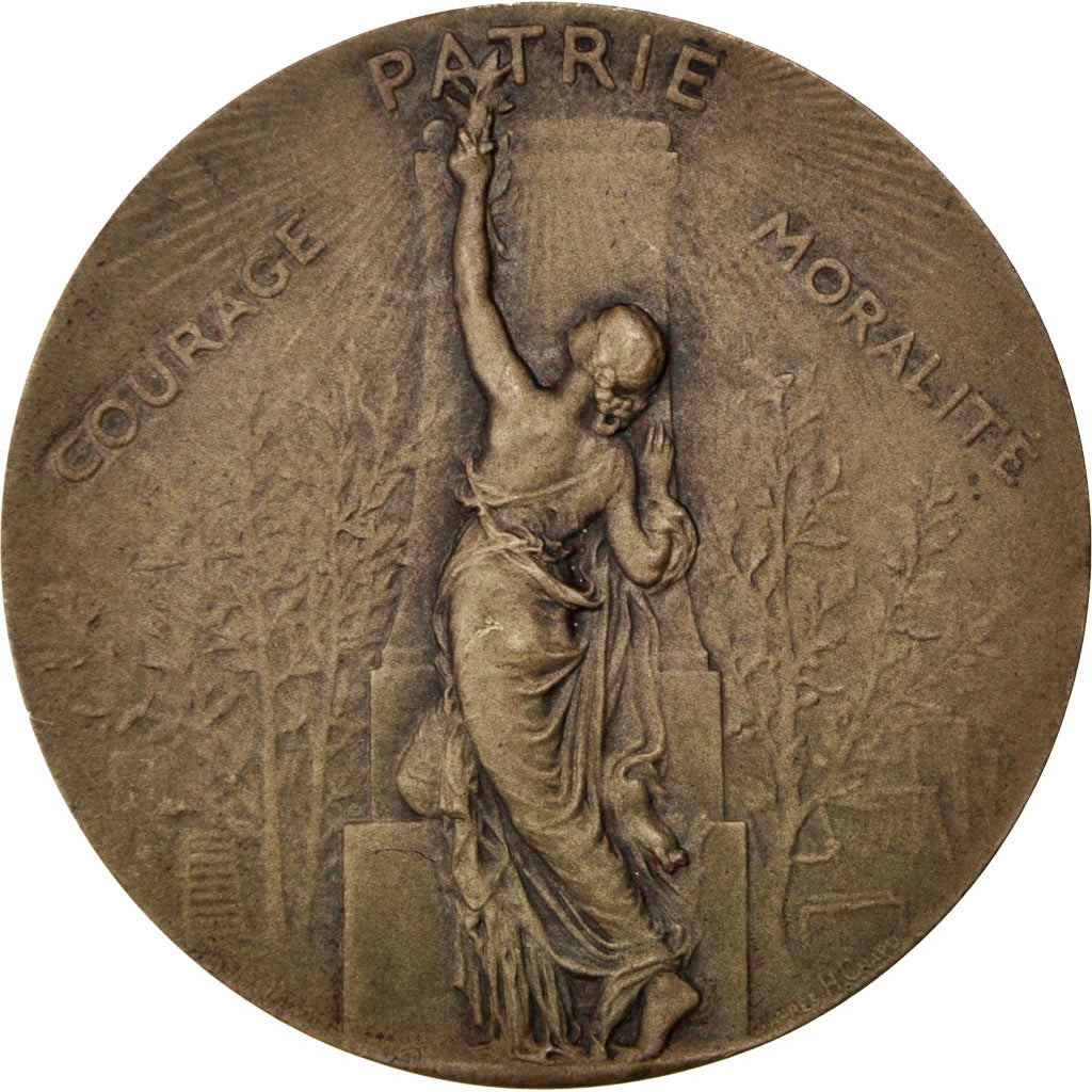 Frankreich, Medaille, French Third Republic, Bronze, Dubois.A, VZ