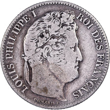 France, Louis Philippe I, Franc, 1846, Paris, Silver, VF(30-35), Gadoury:453