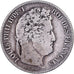 France, Louis Philippe I, Franc, 1846, Paris, Silver, VF(30-35), Gadoury:453
