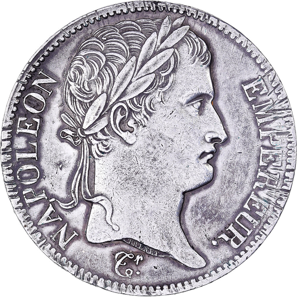 France, Napoleon I, 5 Francs, 1811, Lille, Silver, EF(40-45), Gadoury:584