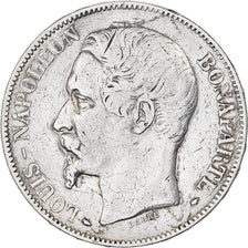 France, Louis-Napoléon Bonaparte, 5 Francs, 1852, Paris, Silver, VF(30-35)