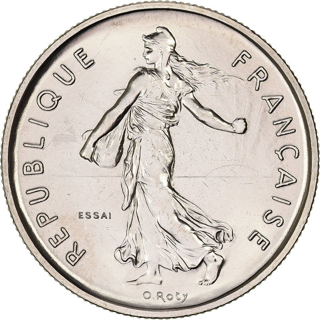 France, 5 Francs, 1970, Paris, ESSAI, Copper-nickel, MS(65-70), Gadoury:771