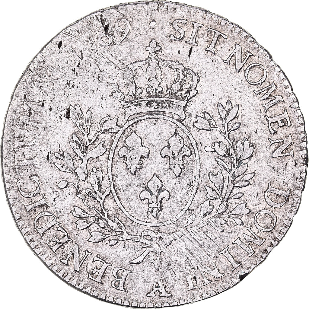 Frankreich, Louis XV, Ecu, Écu au bandeau, 1769, Paris, 2éme sem., Silber, S+